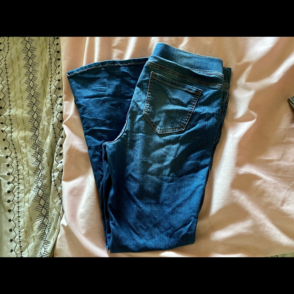 Torrid slim boot cut pull on denim, size 12, EUC